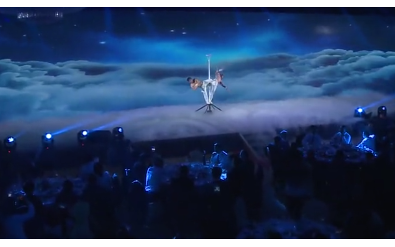 旭派電池2016年代理商大會太空漫步表演